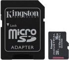 Kingston microSDHC 16 GB Industrial Class 10 UHS-I V30 A1 + SD-адаптер (SDCIT2 / 16 GB) - зображення 1