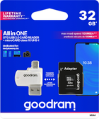 Goodram 32GB Class 10 UHS-I All in One + OTG Reader (M1A4-0320R12) - зображення 8