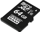 Goodram microSDXC 64GB UHS-I class 10 + adapter (M1AA-0640R12) - obraz 4