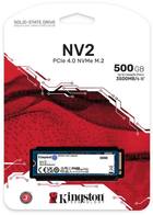 Dysk SSD Kingston NV2 500GB M.2 2280 NVMe PCIe 4.0 x4 (SNV2S/500G) - obraz 4