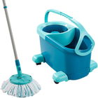 Набір для прибирання Leifheit Clean Twist Disc Mop Ergo Mobile Відро зі шваброю (52102) - зображення 1