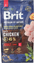 Sucha karma dla psów dużych ras BRIT Premium Adult L z kurczakiem 8 kg (8595602526451) - obraz 3