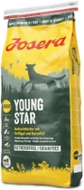 Sucha karma dla młodych psów JOSERA YoungStar bezzbożowa z drobiem i ziemniakami 15 kg (4032254743507) - obraz 1