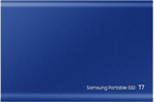 Samsung Portable SSD T7 1TB USB 3.2 Type-C (MU-PC1T0H/WW) External Blue - зображення 4