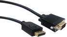 Кабель Cablexpert DisplayPort - VGA 1.8 м Black (CCP-DPM-VGAM-6) - зображення 1