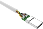 Kabel Silicon Power LK10AC USB Typ A - Typ C 1 m Biały (SP1M0ASYLK10AC1W) - obraz 2