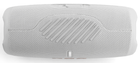 Głośnik przenośny JBL Charge 5 White (JBLCHARGE5WHT) - obraz 4