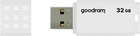 Pendrive Goodram UME2 32GB USB 2.0 White (UME2-0320W0R11) - obraz 3