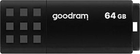 Pendrive Goodram UME3 64GB USB 3.0 Black (UME3-0640K0R11) - obraz 3