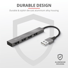 USB Hub Halyx Aluminium 4-Port Mini USB Hub (tr23786) - obraz 8