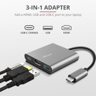 USB-хаб Trust Dalyx 3-in-1 Multiport USB-C Adapter (23772) - зображення 7