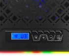 Podkładka chłodząca do laptopa Esperanza EGC109 Galerne z podstawką pod telefon Czarny/RGB - obraz 5