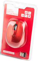 Mysz Modecom MC-WM4.1 Wireless czerwona (M-MC-0WM4.1-500) - obraz 6