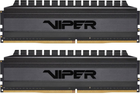 Оперативна пам'ять Patriot DDR4-3200 8192 MB PC4-25600 (Kit of 2x4096) Viper Blackout (PVB48G320C6K) - зображення 1