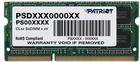 Оперативна пам'ять Patriot SODIMM DDR3-1600 4096MB PC3-12800 Signature Line (PSD34G1600L2S) - зображення 1