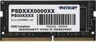 RAM Patriot SODIMM DDR4-2666 16384MB PC4-21328 Signature Line (PSD416G266681S) - obraz 1
