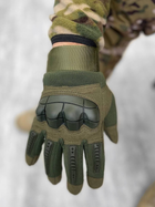 Тактические зимние перчатки Warmthi оливковый 2ХL - изображение 3