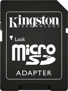 Kingston MicroSDXC 256 GB Płótno Go! Karta Plus Class 10 UHS-I U3 V30 A2 + SD (SDCG3/256 GB) - obraz 6