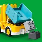 Zestaw klocków LEGO DUPLO Town Ciężarówka i koparka gąsienicowa 20 elementów (10931) - obraz 7