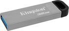 Pendrive Kingston DataTraveler Kyson 32GB USB 3.2 Silver/Black (DTKN/32GB) - obraz 2