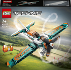 Zestaw klocków LEGO Technic Samolot wyścigowy 154 elementy (42117)