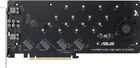 Плата-адаптер Asus PCIe Hyper M.2 X16 PCIe 4.0 X4 Expansion Card GEN 4 — 256 Gbps (90MC08A0-M0EAY0) - зображення 2