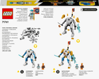Конструктор LEGO NINJAGO Могутній дракон Зейна EVO 95 деталей (71761) - зображення 9