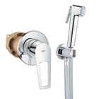 Смеситель для гигиенического душа GROHE QuickFix BauLoop UA202406QF скрытого монтажа хром латунь 105мм CV030609