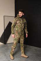 Мужской армейский костюм тактическая форма на флисе Мультикам Турция ВСУ (ЗСУ) 8655 M хаки - изображение 7