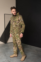 Чоловічий армійський костюм тактична форма на флісі Мультикам Туреччина ЗСУ 8656 L хакі - зображення 4