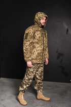 Куртка-бушлат военная мужская тактическая ВСУ (ЗСУ) Пиксель 8701 52 размер - изображение 6