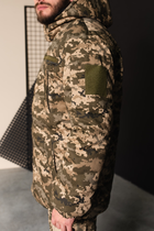 Куртка-бушлат военная мужская тактическая ВСУ (ЗСУ) Пиксель 8726 46 размер - изображение 6