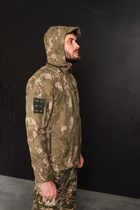 Куртка мужская тактическая Мультикам Accord Турция Софтшел Soft-Shell ВСУ (ЗСУ) 8715 M хаки - изображение 5