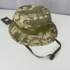 Тактична бойова військова панама з підкладкою із сітки ЗСУ 4.5.0. 1058 7039 60 розмір піксель хакі - зображення 2