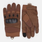 Тактические перчатки Tru-spec 5ive Star Gear Hard Knuckle XL COY (3821006) - изображение 1
