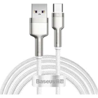 Кабель Baseus Cafule Metal Data Type-C 66W (2m) (white)