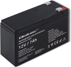 Акумуляторна батарея Qoltec AGM 12V-7Ah max. 105A (53030) - зображення 2