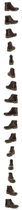 Trapery męskie wysokie sznurowane Ushuaia Ush Grange 831310-60 45 Brązowe (3616421682519) - obraz 17