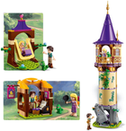 Zestaw klocków LEGO Disney Princess Wieża Roszpunki 369 elementów (43187) - obraz 8