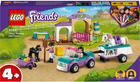 Конструктор LEGO Friends Тренування коня та причіп для перевезення 148 деталей (41441)