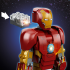 Zestaw klocków LEGO Super Heroes Marvel Figurka Iron Mana 381 element (76206) - obraz 7
