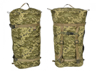 Баул рюкзак военный транспортный непромокаемый 130 л, пиксель - изображение 1