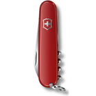 Нож складной 84 мм, 9 функций Victorinox WAITER Красный - изображение 5