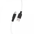 Кабель Hoco X21 Plus Silicone Lightning 1 m black/white