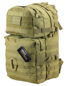 Рюкзак тактический военный армейский KOMBAT UK Medium Assault Pack койот 40л (SK-kb-map-coy) - изображение 1