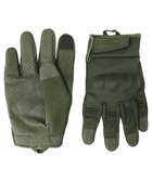 Тактические перчатки KOMBAT UK защитные перчатки XL оливковый (SK-kb-rtg-olgr-xl) - изображение 2