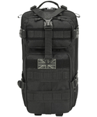 Рюкзак тактический армейский военный KOMBAT UK Stealth Pack черный 25л (SK-kb-sp25-blk) - изображение 2