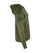 Кофта худи военная тактическая KOMBAT UK мужская с липучками под шевроны Spec-Ops Hoodie оливковый XXXL (SK-kb-soh-olgr-xxxl) - изображение 3