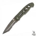 Ніж MIL-TEC One-hand Tantoo Knife OD