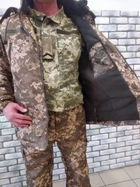 Военный тактический утепленный костюм 58 Пиксель - изображение 4
